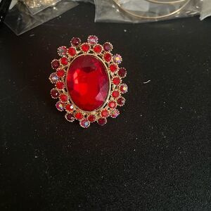 Red - Fashion ring
